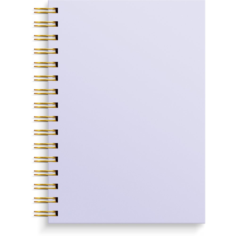 Notesbog - A5 - Lilla - Notesbøger, Kontorartikler