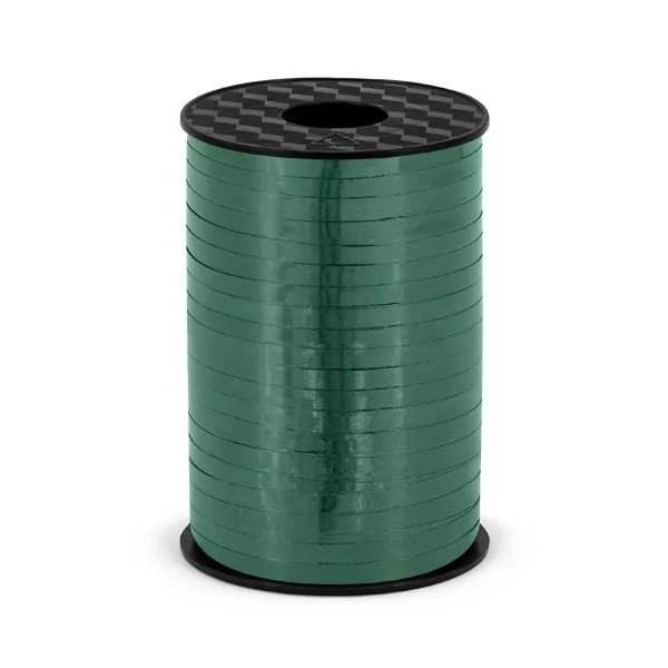 Presentsn�re Metallic 5mm x 225m - M�rkgr�n