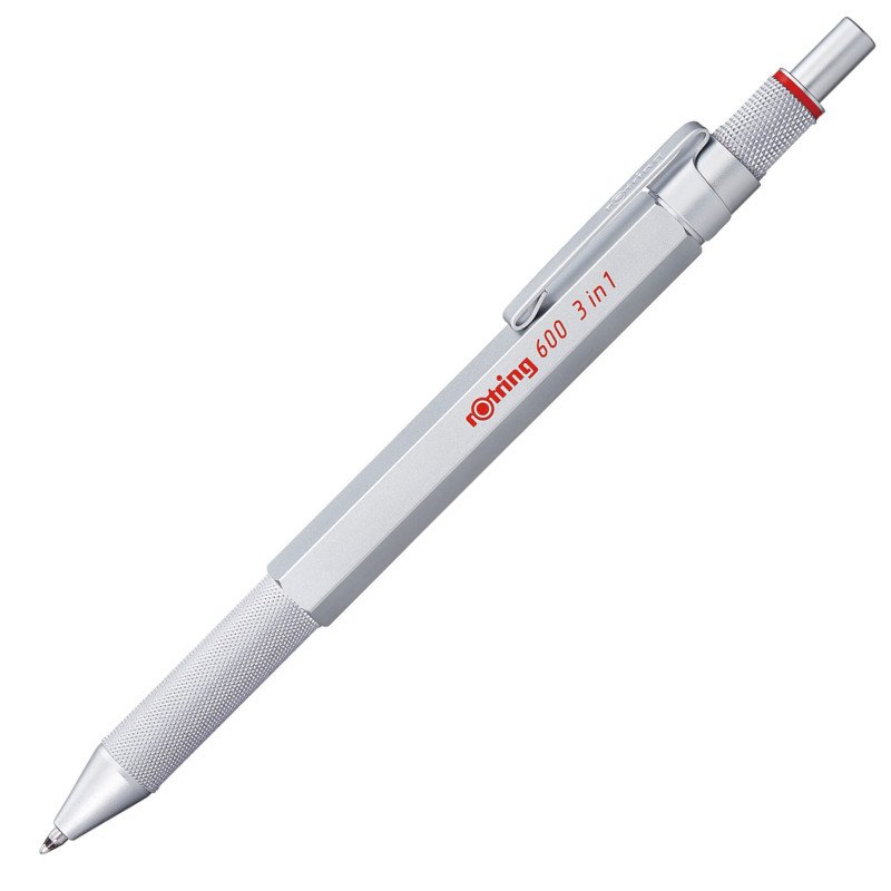Kuglepen/Pen Rotring 600 - Sølv - Penne, Penne, kridt & tusch