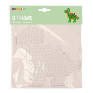 Pärlplatta XL Dinosaurie - Transparent Pärlplatta XL Dinosaurie - Transparent