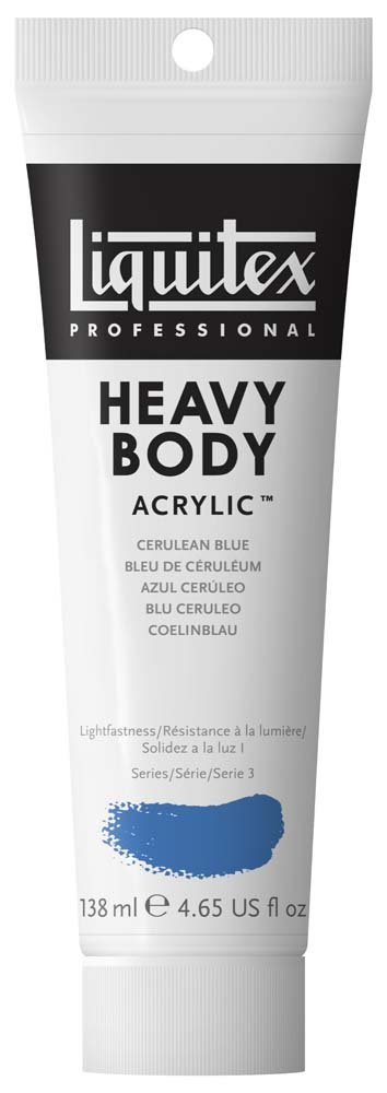 Akrylfärg Heavy Body Liquitex 138 ml - 164 Cerulean blue - Akrylfärger, Konstnärsfärger