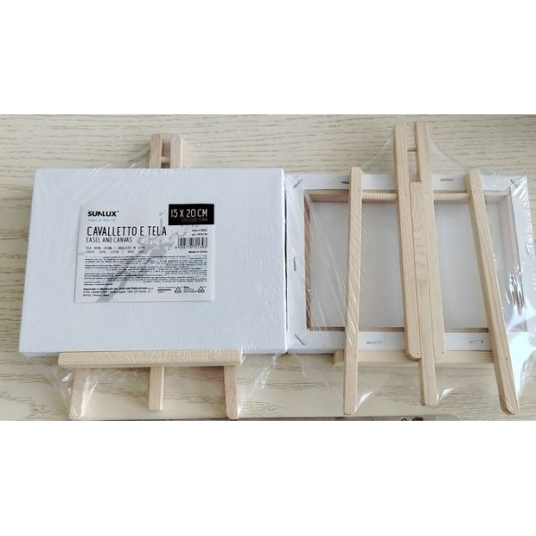 Canvas mini med staffli 15x20cm Canvas mini med staffli 15x20cm