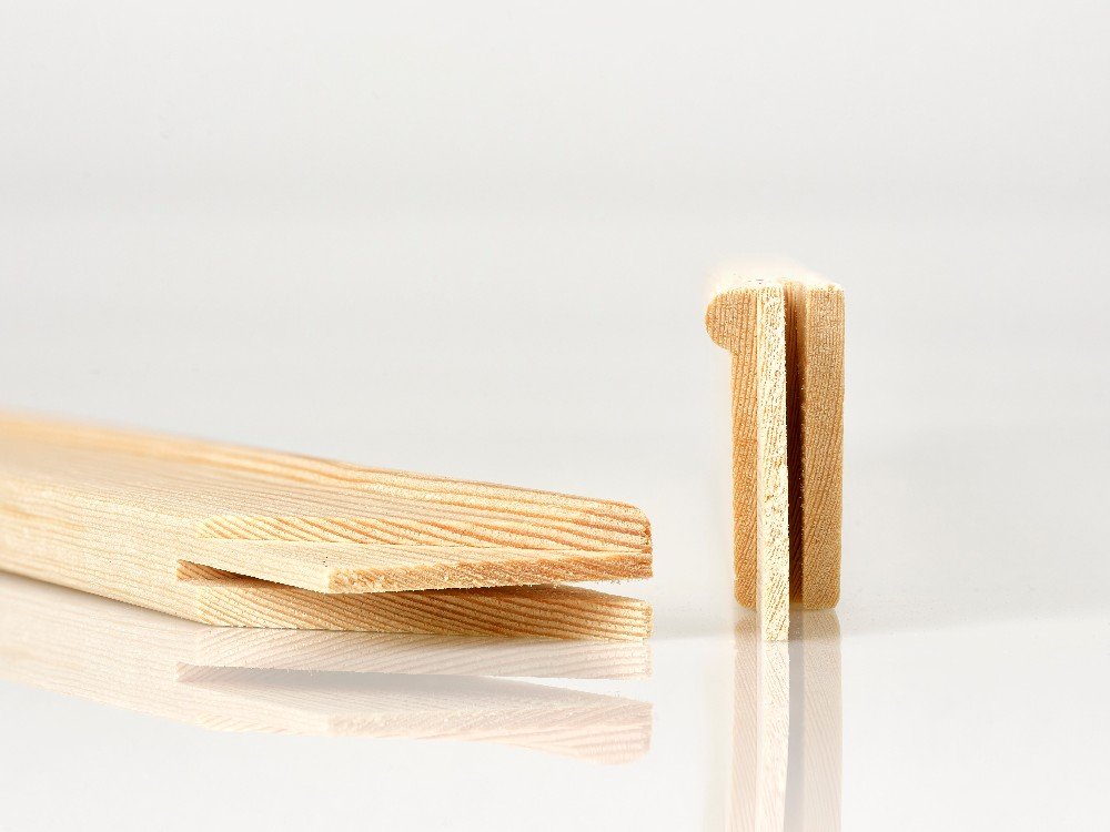 Del till kilram för canvas - 2-pack - 80 cm - Canvas, Målardukar & pannåer