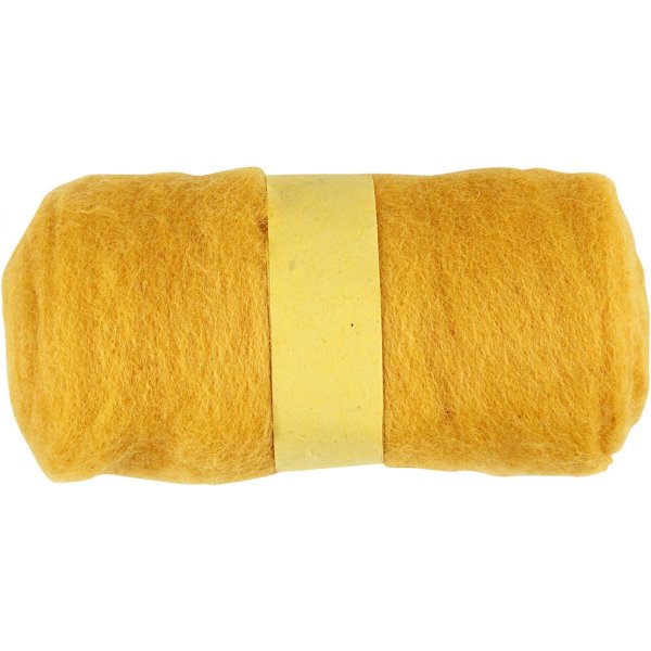 Kardad Ull - gul - 100 g Kardad Ull - gul - 100 g