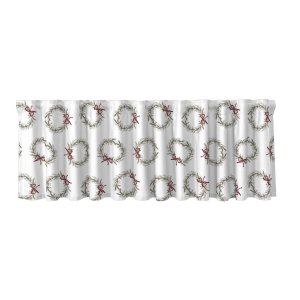 Julekrans med flere bånd og kransmønster 50 cm Hvid - Sælges i metermål Julekrans med flere bånd og kransmønster 50 cm Hvid - Sælges i metermål