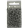 Rocaillepärlor 4 mm Grå 25 g Rocaillepärlor 4 mm Grå 25 g