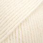 DROPS Daisy Uni Colour garn 50g - Natur (01)