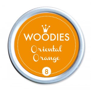 Stämpeldyna Woodies 35 mm - Orange Stämpeldyna Woodies 35 mm - Orange