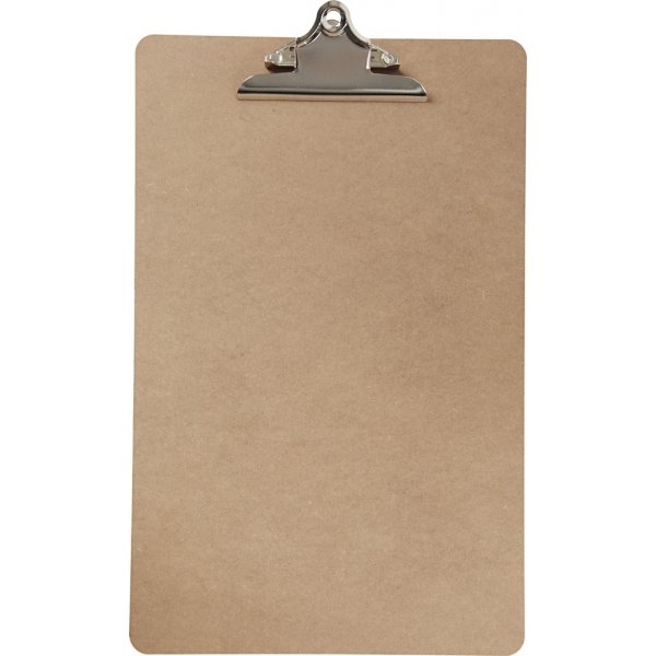 Clipboard/ritunderlag - silver - A3 Clipboard/ritunderlag - silver - A3