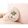 Broderikit vild jordgubbe �20 cm