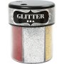 Glitter - mixade frger - 6 x 13 g