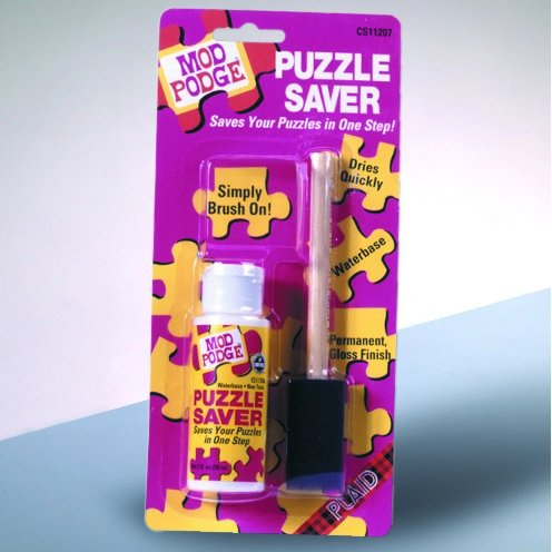 Mod Podge Puzzle Saver