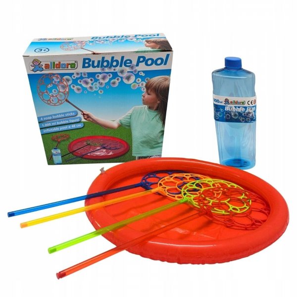 S�pbubbelset XXL med uppbl�sbar sk�l 1000 ml - Alldoro