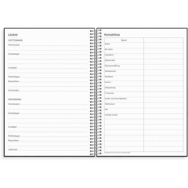 Kalender 24/25 - Noteringskalendern för lärare Kalender 24/25 - Noteringskalendern för lärare