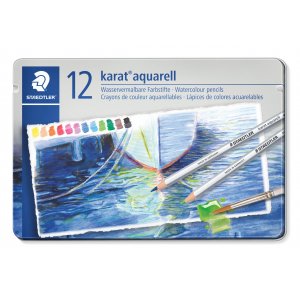 Karat Akvarell blyanter - 12 farger
