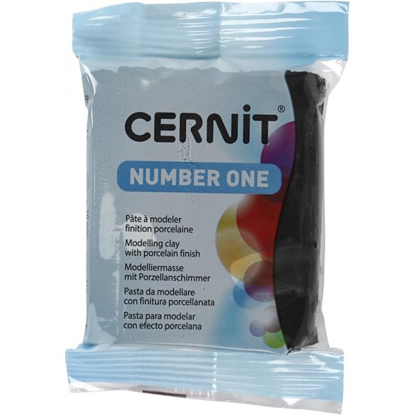 Cernit - svart (100) - 56 g Cernit - svart (100) - 56 g
