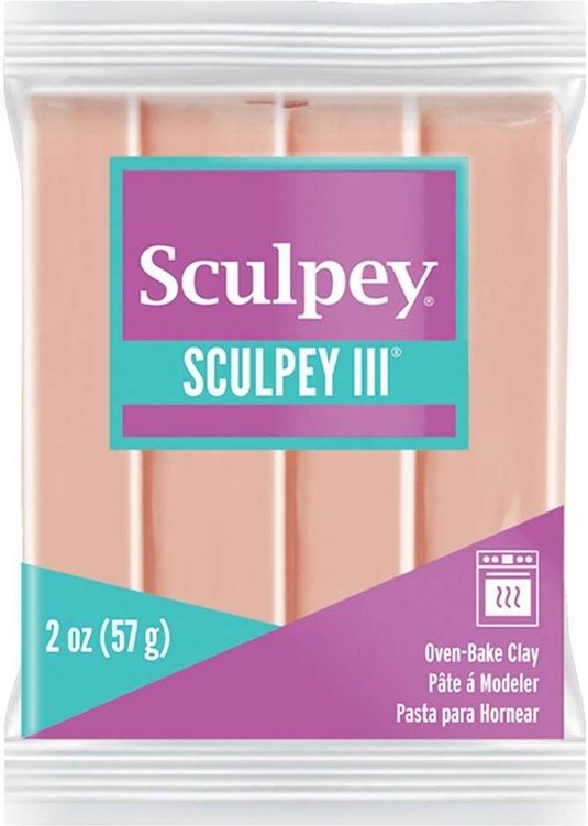 Clay Sculpey III 57g - Beige 093 - Ovnhærdende ler, Modellere, Hobbyartikler til børn, Hobbymateriale, Håndværk