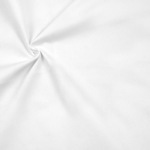 Bomullskypert Fashion Standard – 145 cm - Vit - Enfärgat bomullstyg, Bomullstyg, Tyger