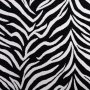 M�beltyg Zebra 140 cm Svartvit 19 - Metervara