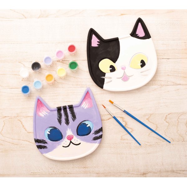 Keramikm�lning Happy Hour - Kattsk�lar