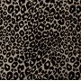 M�beltyg Wild leopard 140 cm Svart och beige 235 - Metervara