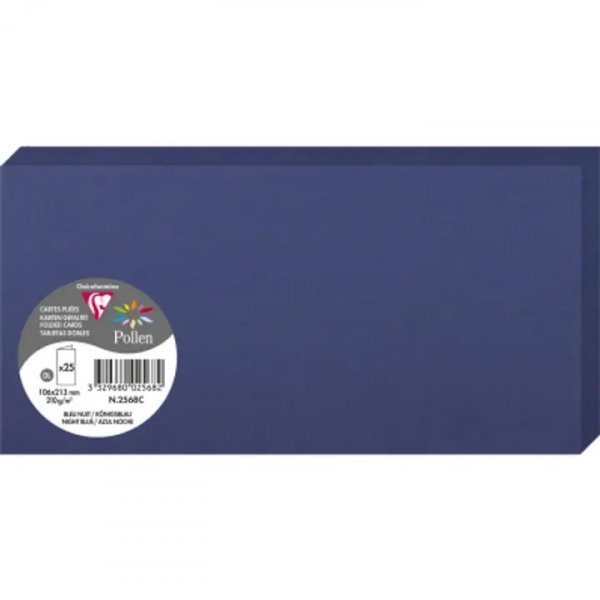 Pollen Dubbelkort 106x213 - 25-pack - Nattbl