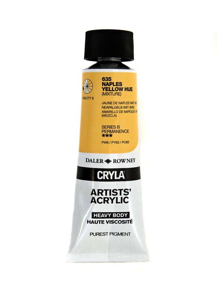 Akrylfärg Cryla 75ml - Naples Yellow Hue - Akrylfärger, Konstnärsfärger