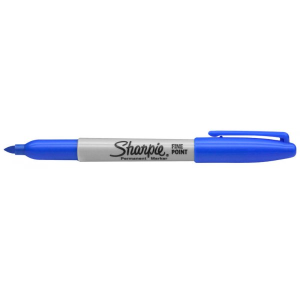 Fiberpenna Sharpie - Permanent Market - Brilliant Blue - Fine