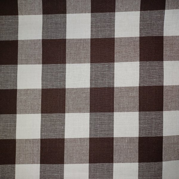 Vaxduk textil gr� rutig 140 cm