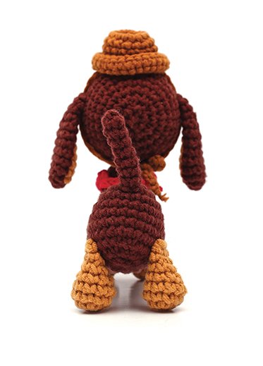 Amigurumi-kit för tax, 18 cm Amigurumi-kit för tax, 18 cm