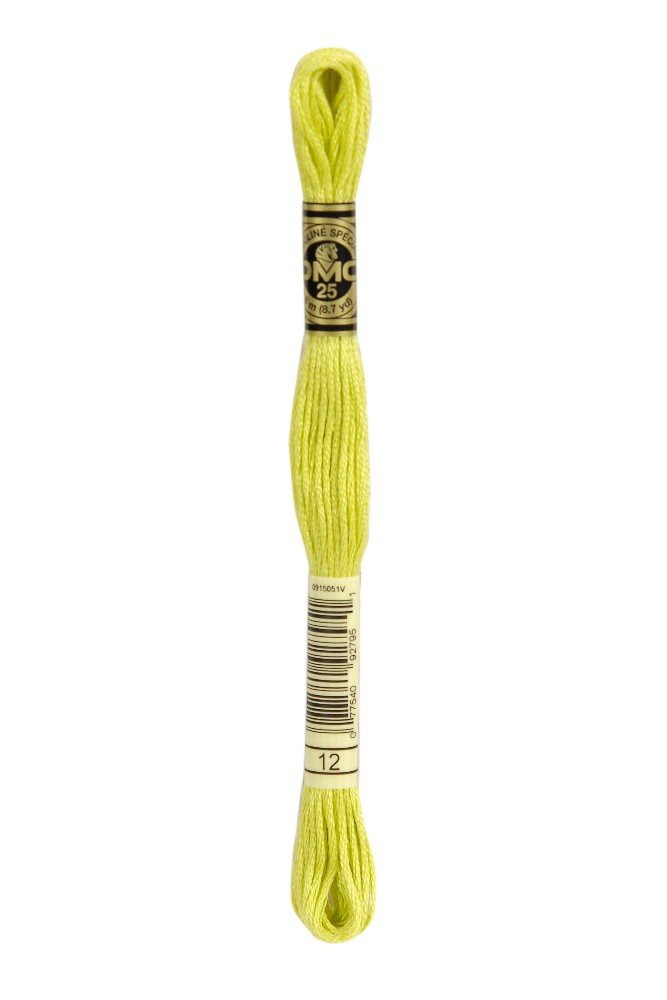 Moulinegarn DMC - Färg: 12 - Broderigarn, Garn, Sticka & virka