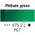 Rembrandt Akvarelmaling/Vandfarver Half Cup - Grn-2-Phthalo Green