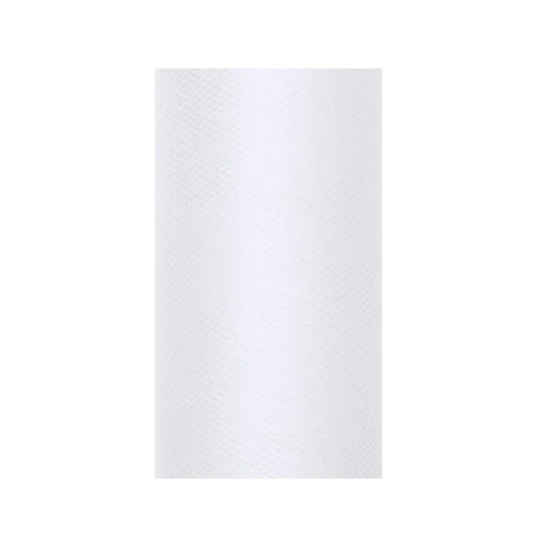 Tyll 8 cm x 20 m - Vit