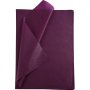 Silkepapir - bordeaux - 50 x 70 cm - 14 g -25 ark