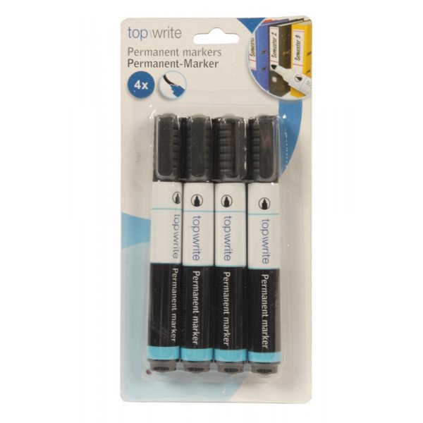 Permanent Marker Sort - 4-pak