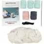 DIY kit amigurumi mus mynte - 1 pakke.