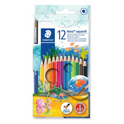 Noris Akvarellpennor - 12 pennor