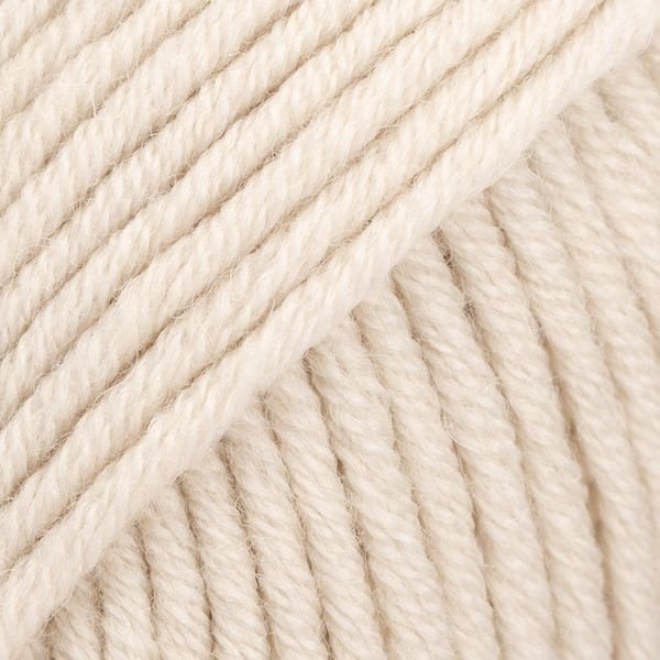 DROPS Big Merino Uni Colour garn 50g - Lys Beige (24) - Merinould garn, Garn, Strikke, hækle, knytte og væve