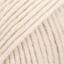 DROPS Big Merino Uni Colour garn 50g - Lys Beige (24)