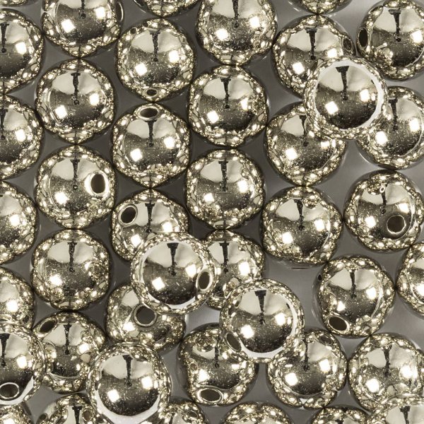 Vaxpärlor 8 mm Silver 50 st Vaxpärlor 8 mm Silver 50 st