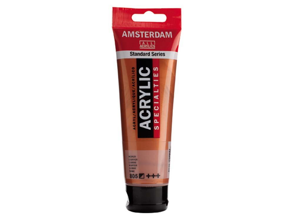 Amsterdam Akrylmaling 120 ml - Kobber - Akrylfarver, Kunstnerfarver