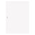 Notesbog til Filofax - A5 Ikke Linjeret - Hvid (25 ark)