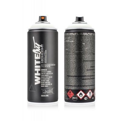 Spraymaling Montana Whiteout 400 ml