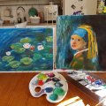 Kundbild Van Gogh oljefärg i startset, 20 ml: Mina första alster med van Gogh...
