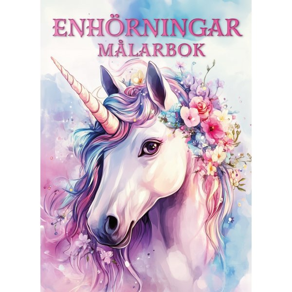 Enhj�rninger fargeleggingsbok