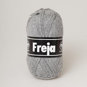 Svarta Fret Freja garn 50g - Ljusgr (03)