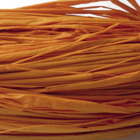Raffiabånd 50 g korall Raffiabånd 50 g korall