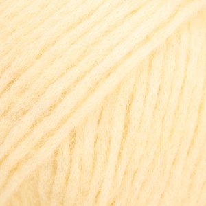 DROPS Air Uni Colour garn 50g - Ljus gul (65)