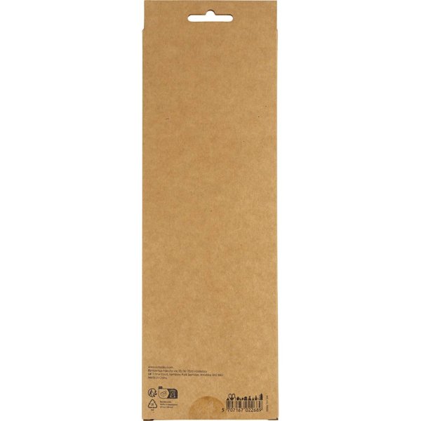 Piprensare - �6 mm - vit - 50 st