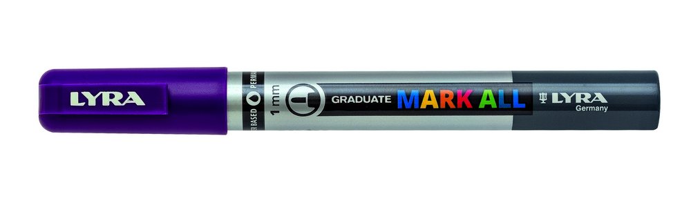 Mark All 1 mm Violet - Lyra Mark All, Markers, Penne, Penne, kridt & tusch